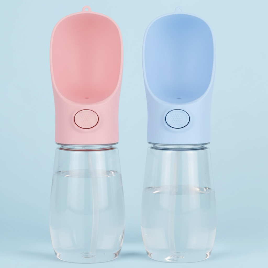 Kit Premium Petlover - Garrafa + Cinto de Segurança + Brinquedo Surpresa